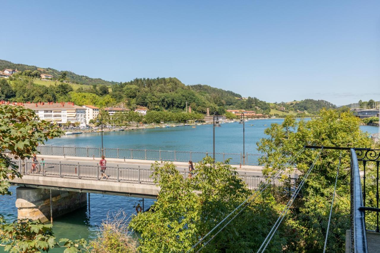 Apartamento Eki Etxea En Orio Al Lado De San Sebastian Parking Exterior foto